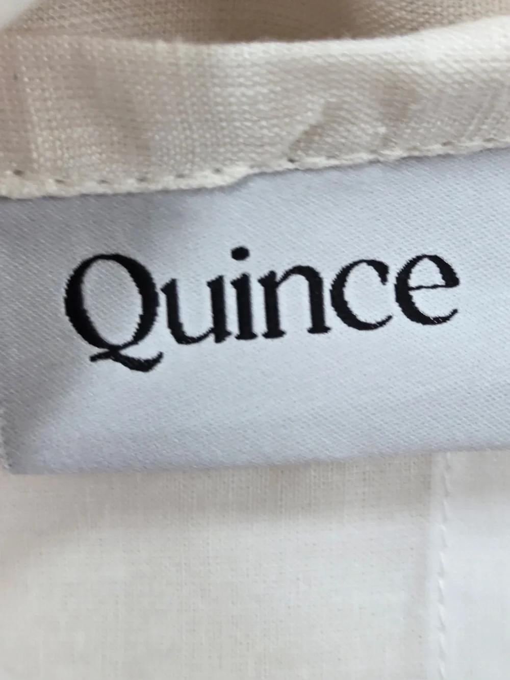 NWT QUINCE Set Of 2 48x84 European Linen Curtains Cream 0501